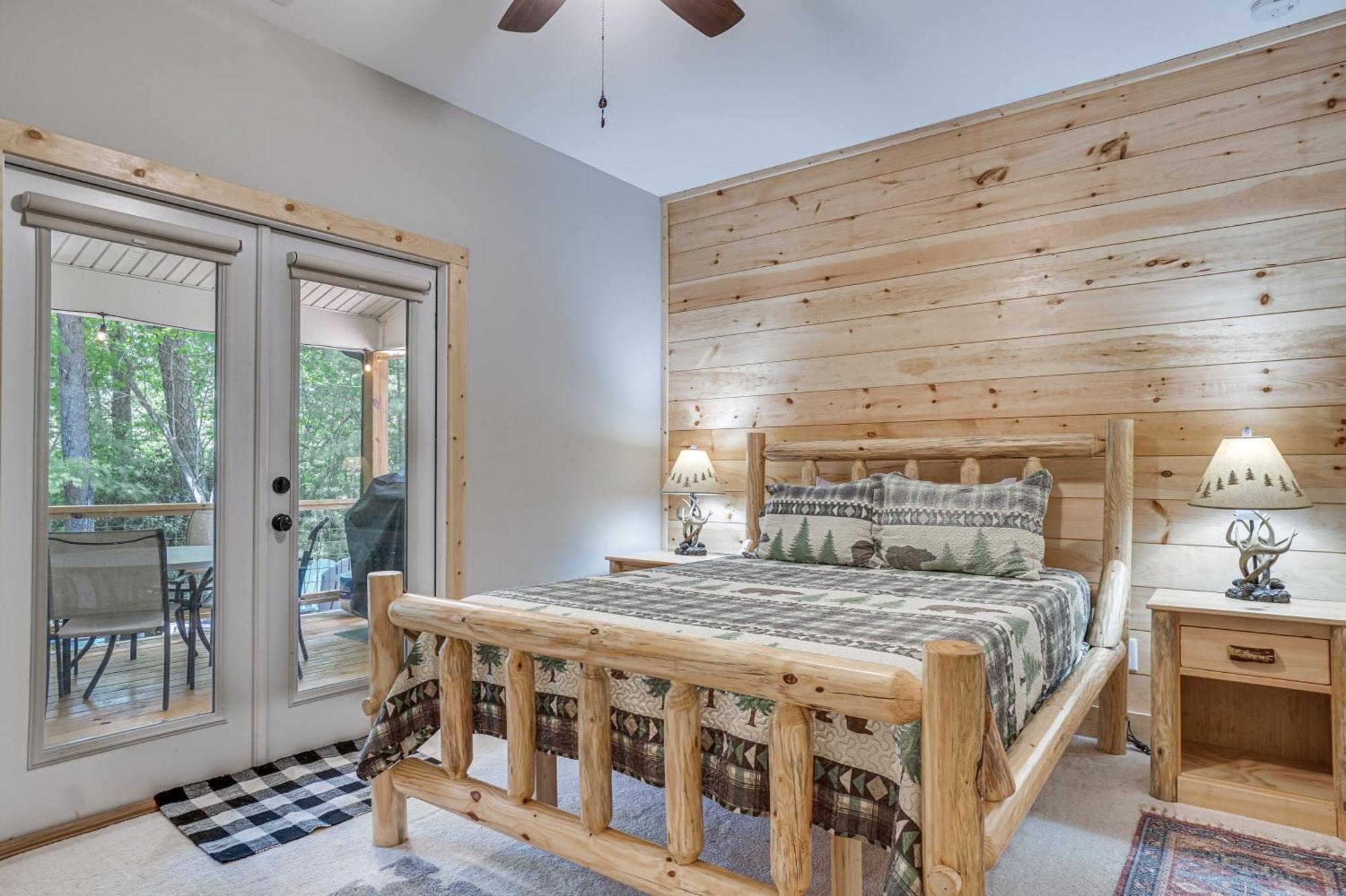 Stunning Helen Getaway With Hot Tub And Ev Charger! Villa Luaran gambar